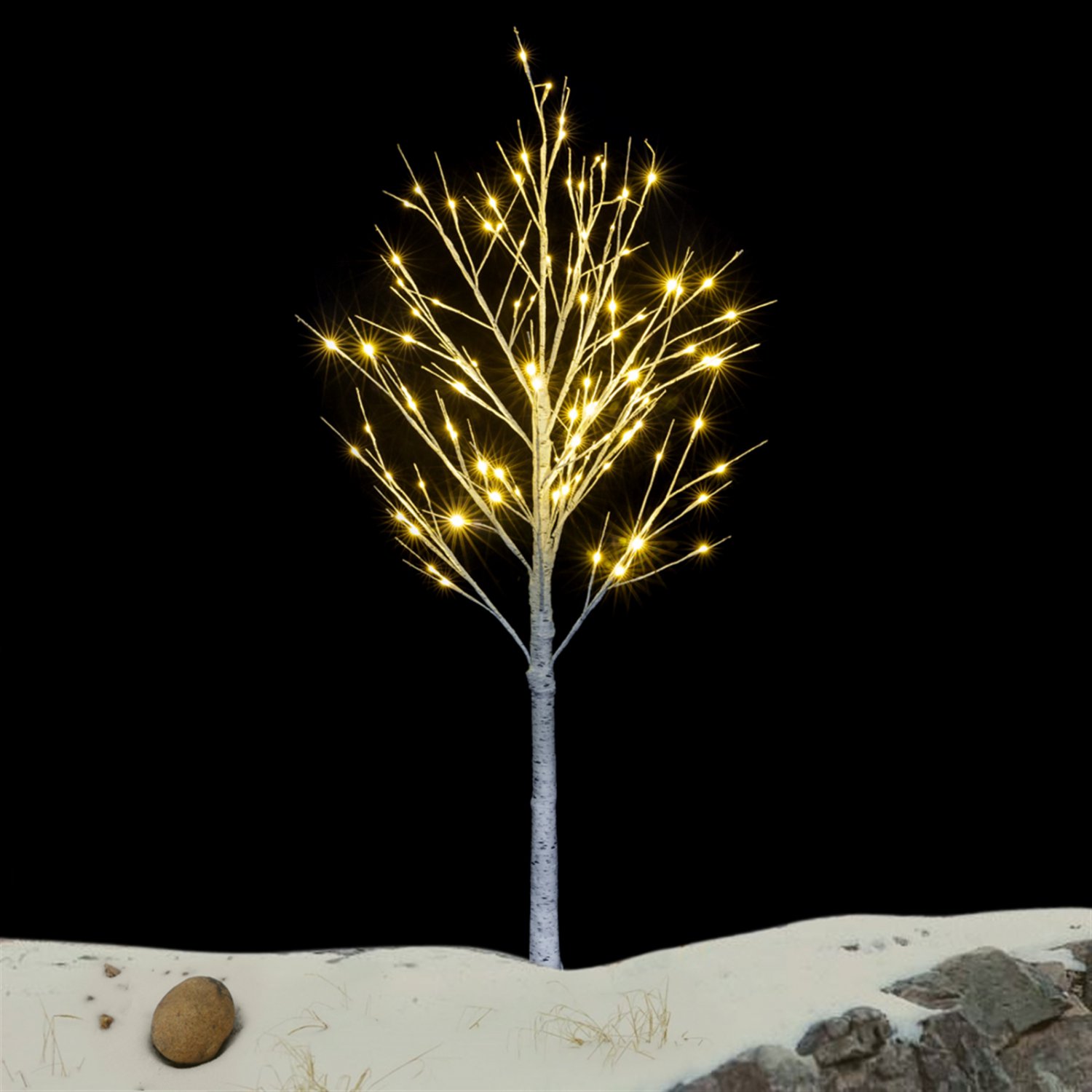 4FT Mini Christmas Tree with 48 LED Lights