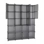 20-Cube Organizer Stackable Plastic Storage Wardrobe Portable Closet