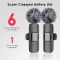 2-Pack iPhone Mic Crystal Clear Recording with USB-C