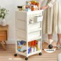 4-Tier Removable Storage Cart