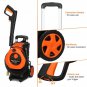3380PSI 2GPM Electric Power Washer Cleaner with 4 Nozzles & Soap Bottle