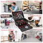 Mechanic Tool Sets with 21V Max Cordless Power Drill