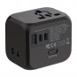 Foldable European Travel Plug Adapter
