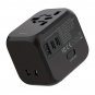 Foldable European Travel Plug Adapter
