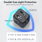 Foldable European Travel Plug Adapter