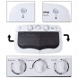 14.3lbs Semi-automatic Washing Machine