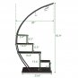 5 Layer Half Circle Flower Stand
