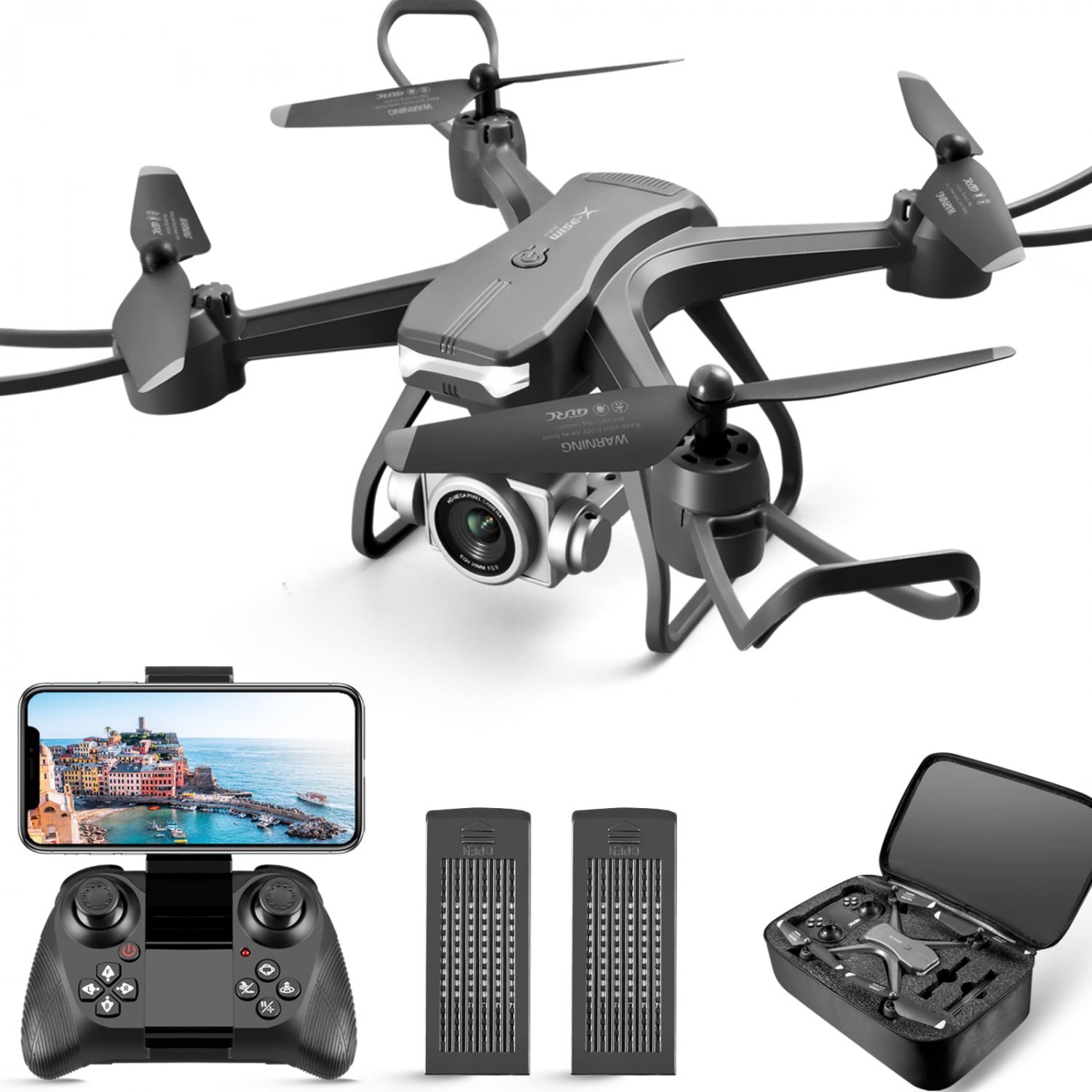 4DRC V14 Drone with 6K HD Dual Camera