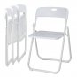 4 Pack Plastic Folding Chairs