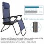 2-Pack Zero Gravity Chair with Pillow and Cup Holder