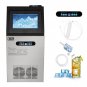 110lbs/24h Stainless Steel Commercial Freestanding Ice Maker Machine