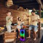 8" Karaoke Machine with 2 Wireless Microphones