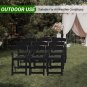 4-Pack Folding Plastics Chair with PVC Leather Cushion