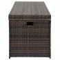 132 Gallon Wicker Patio Deck Boxes with Lid