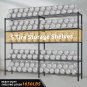 1650LBS 5-Tier Heavy Duty Wire Shelving 69.7"W x 15.7"D x 70.8"H