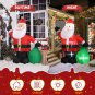 6 FT Christmas Inflatable Santa Claus with Bag