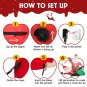 6 FT Christmas Inflatable Santa Claus with Bag