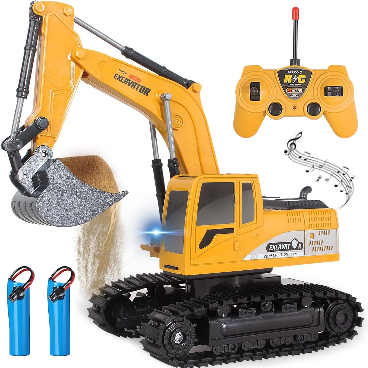 Jiakora Remote Control Excavator Toys