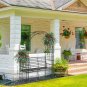 7FT Garden Arch Arbor with Seating
