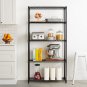 35''L x 14''W x 71''H 5-Tier Kitchen Garage Storage Rack Shelf