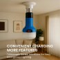 2 In 1 Portable Rechargeable Hanging LED Bulb