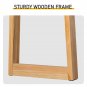 43 Inch Solid Wood Console Table for Entryway Wood Color