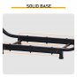 30 Inch Rustproof Firewood Rack Black