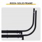 30 Inch Rustproof Firewood Rack Black