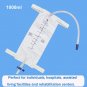 3-Pack 1000ml Leg Bag Urinary Drainage Bag