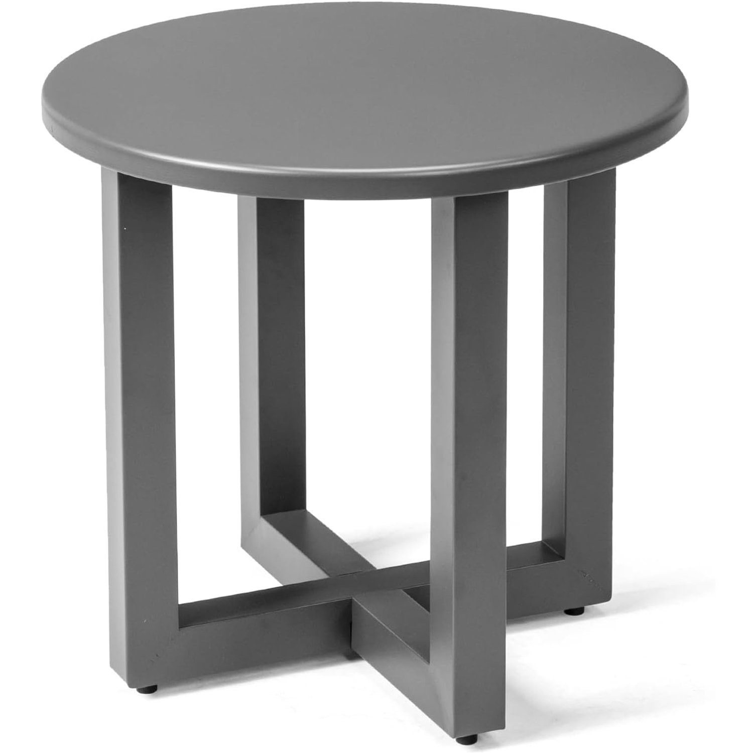 Small Metal Outdoor Table Patio End Table