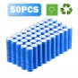50-Pack 18650 3.7V Li-ion Rechargeable Battery