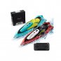 2-Pack 4DRC 2.4G High Speed Remote Control Waterproof Racing Boat