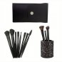Multi Piece Makeup Brush Set with Storage Bag