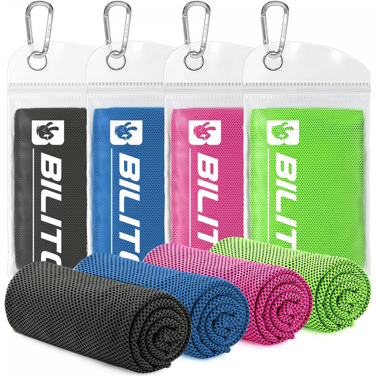 4-Pack Superfiber Ice Towel