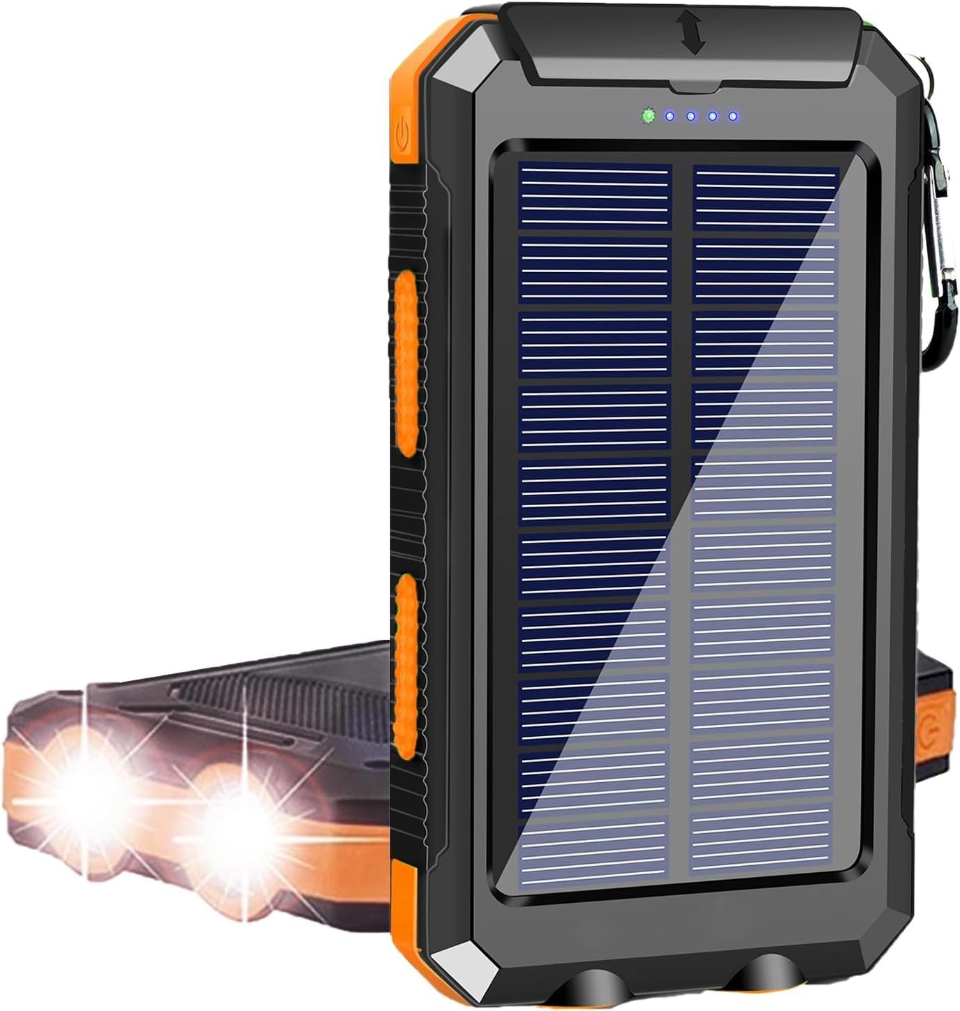 38800mAh Portable Type-C Solar Power Bank