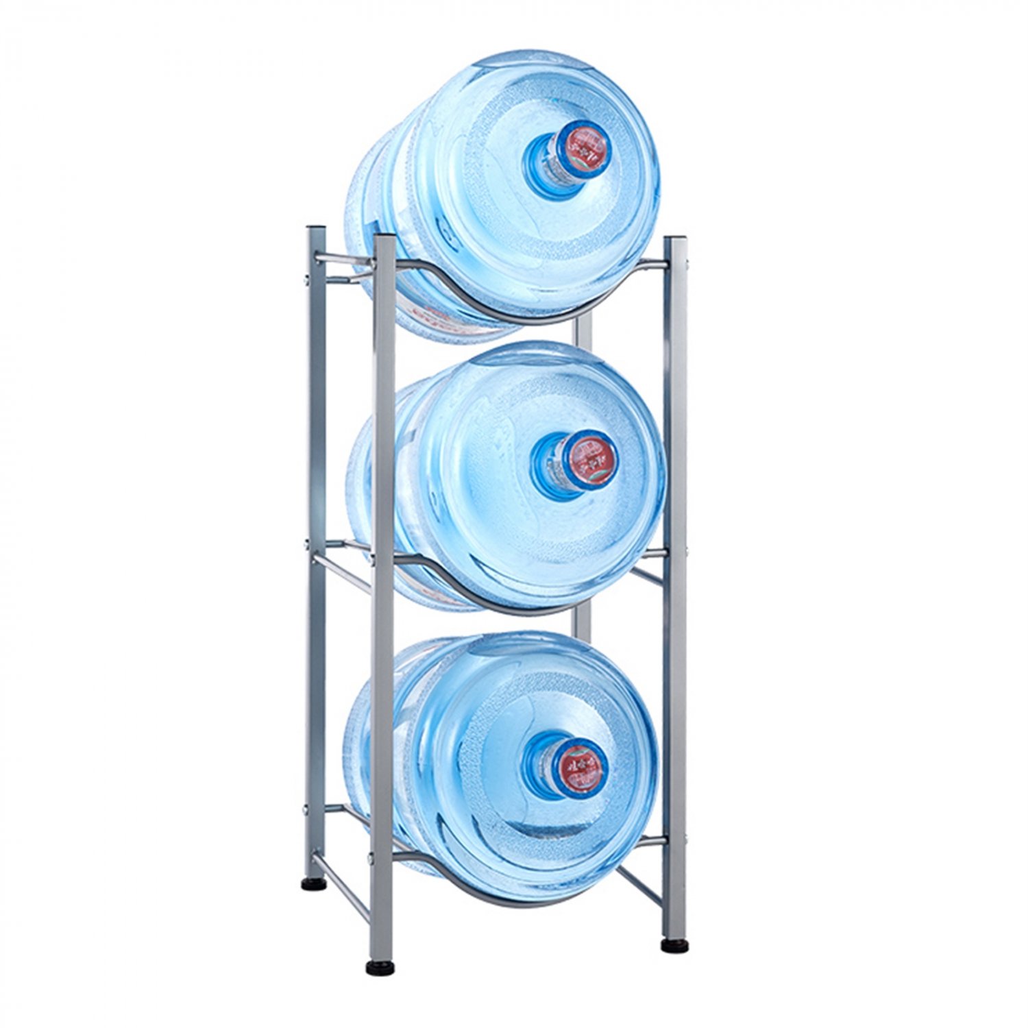 3-Tier Water Bottle Holder Cooler Jug Rack