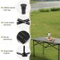 37in Portable Folding Camping Table