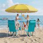2-Pack Backpack Foldable Camping Chair