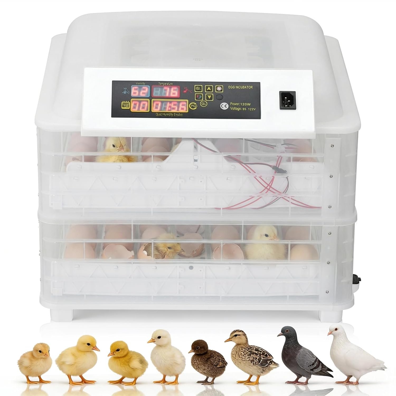 112 Large Chicken Egg Incubator