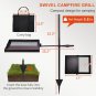 Folding Swivel Campfire Grill
