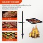 Folding Swivel Campfire Grill