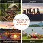 Folding Swivel Campfire Grill