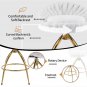 2-Pack Counter Height Swivel Bar Stools