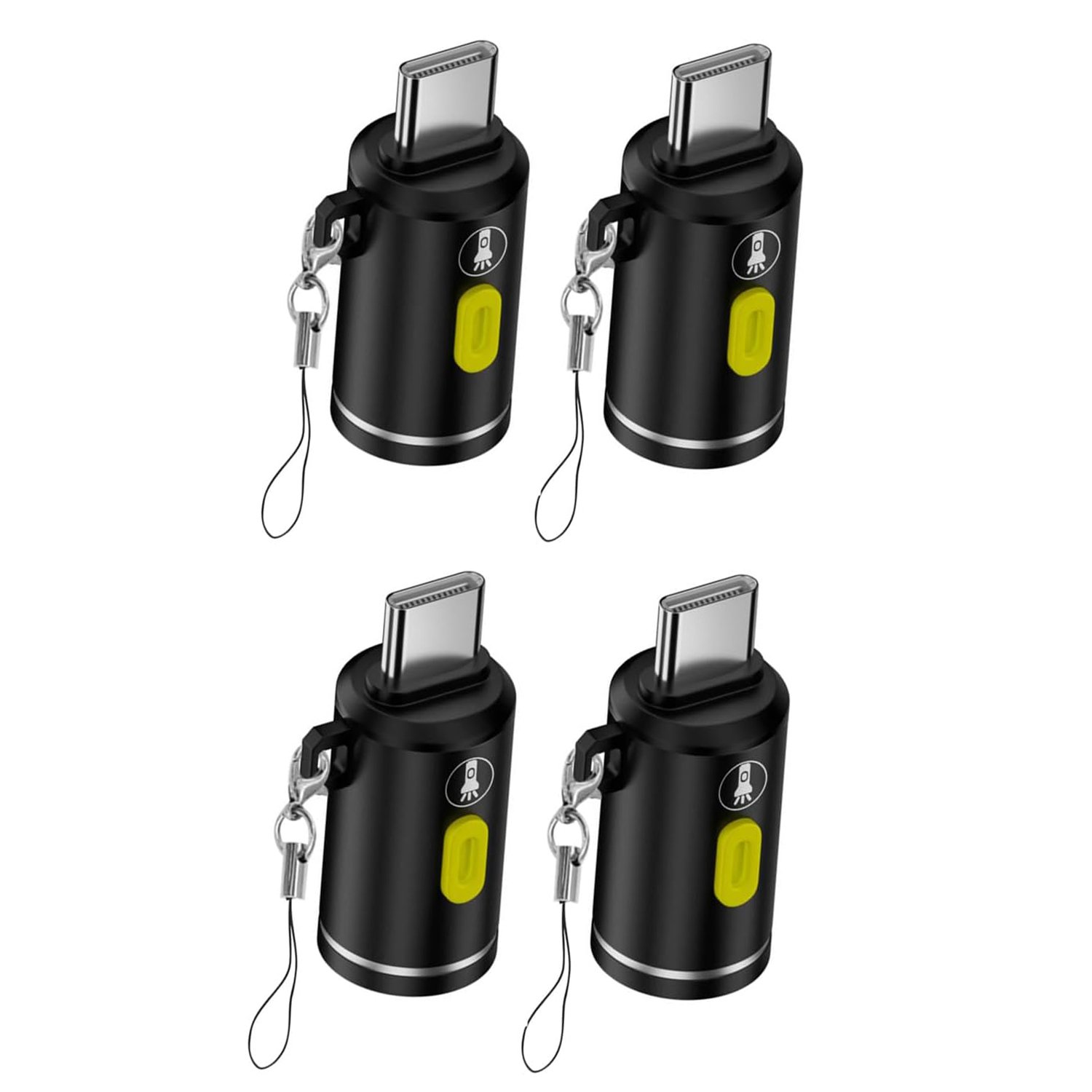 4-Pack USB-C LED Light