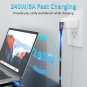 2-Pack 90Degree 40G 240W USB4 Cable with Thunderbolt 4 (3.3ft)