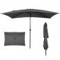 6.5FT x 10FT Rectangle Table Umbrellas with Heavy Duty Ribs