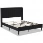Upholstered Platform Bed Queen Panel Bed Frame with Headboard