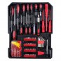 799 PCS Complete Tool Set Mechanics Wrenches Screwdriver Socket with Trolley Case