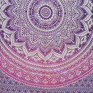 Ombre Purple PinkMandala indian Wall Tapestry Home Dorm Decor Bohemian Tapestry