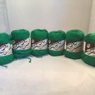 Lily Sugar'n Cream 100% Cotton Yarn ~ 6lot~~Emerald ~~  discontinued color